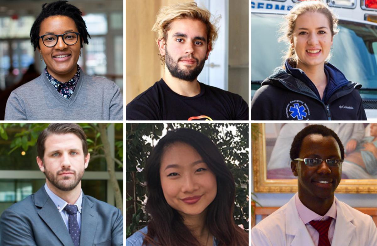 A selection of headshots from 6 students from the class of 2019.